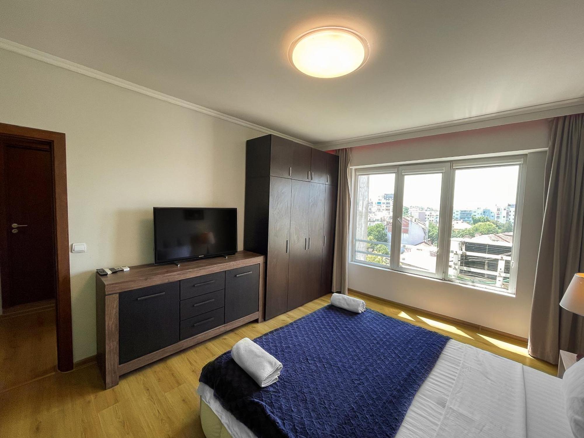 Amazing View Central 1 Bedroom Apartment Pazardzsik Kültér fotó